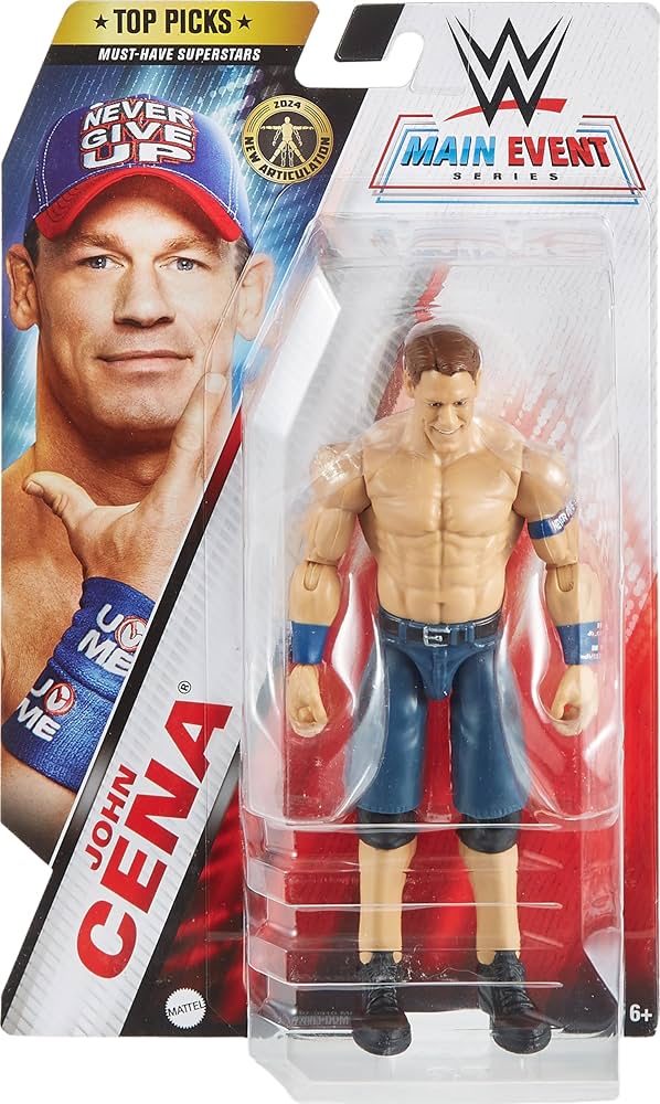MATTEL - WWE フィギュア USA アメリカ プロレス John Sena ジョンセナ Amazon.com: Mattel WWE John Cena Ultimate Edition Action